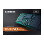 Samsung 860 EVO SSD M.2 2TB SATA III V-NAND MLC