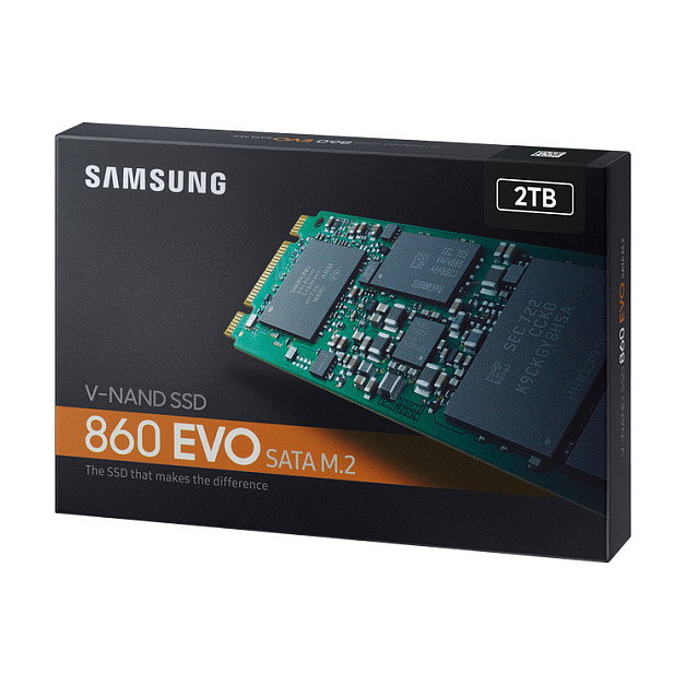 Samsung 860 EVO SSD M.2 2TB SATA III V-NAND MLC