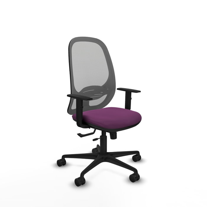 PIQUERAS Y CRESPO Silla de oficina Cilanco Morado y Gris PIQUERAS Y CRESPO Silla de oficina Cilanco Morado y Gris