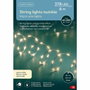 Lumineo Guirnalda Micro LED 378 LEDs Luz Cálida, Cable Alambre Plateado 6 m
