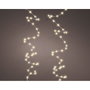Lumineo Guirnalda Micro LED 378 LEDs Luz Cálida, Cable Alambre Plateado 6 m