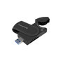Conceptronic StreamVault BIAN04B Lector de Tarjetas 4 en 1 USB 3.2 Gen 1 Negro