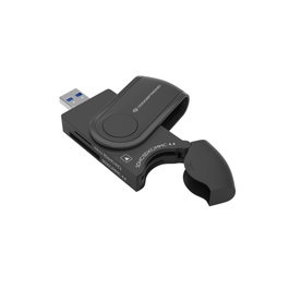 Conceptronic StreamVault BIAN04B Lector de Tarjetas 4 en 1 USB 3.2 Gen 1 Negro