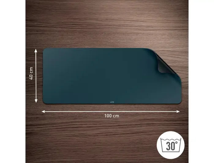 LEITZ Alfombrilla de Escritorio XL Gaming 100x40 Gris Oscuro