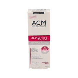 ACM LABORATOIRES Depiwhite Advanced Crema Despigmentante Atenúa Manchas y Unifica Tono 40Ml