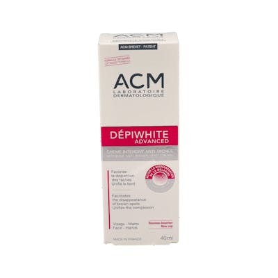 ACM LABORATOIRES Depiwhite Advanced Crema Despigmentante Atenúa Manchas y Unifica Tono 40Ml ACM LABORATOIRES Depiwhite Advanced Crema Despigmentante Atenúa Manchas y Unifica Tono 40Ml