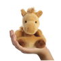 Palm Pals Peluche Caballo Juguete de Peluche Suave 13 cm - Marcado CE