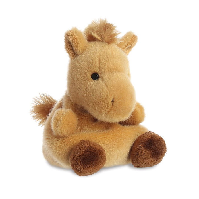 Palm Pals Peluche Caballo Juguete de Peluche Suave 13 cm - Marcado CE