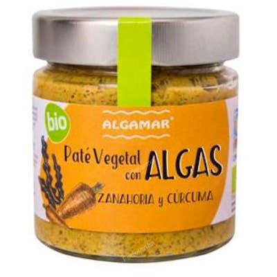 ALGAMAR Paté de Algas Zanahoria y Cúrcuma 180gr Bio ALGAMAR Paté de Algas Zanahoria y Cúrcuma 180gr Bio
