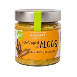 ALGAMAR Paté de Algas Zanahoria y Cúrcuma BIO 180gr