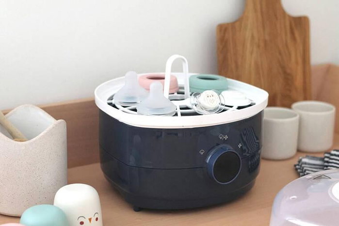 Beaba Secador esterilizador 2 en 1 Steril 'n' dry - Azul noche