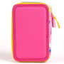 Cerdá Plumier Barbie Triple con Accesorios Fucsia
