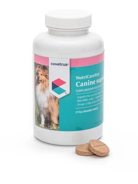 Covetrus Nutricarevet Suplemento Canino para Piel y Pelo - 85 Cpd, Con Omega 3, MSM y Biotina, Apoya Regeneración Cutánea y Pelaje Covetrus Nutricarevet Suplemento Canino para Piel y Pelo - 85 Cpd, Con Omega 3, MSM y Biotina, Apoya Regeneración Cutánea y Pelaje
