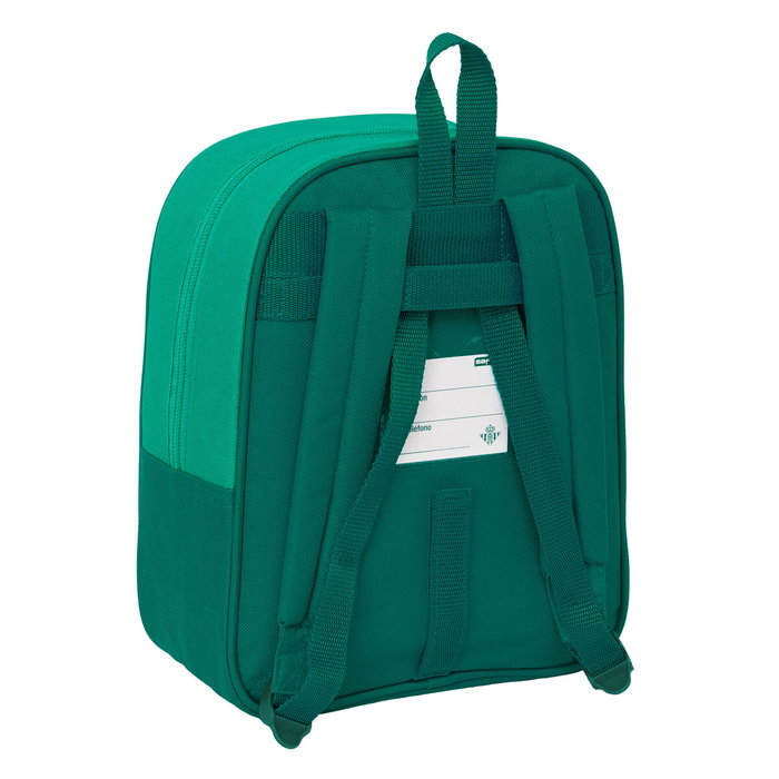 Safta Mochila de Guardería Real Betis Balompié Adaptable a Carro Resistente al Agua