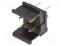HARTING Conector de datos har-modular® macho de 4 pines recto para PCB