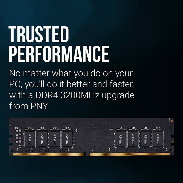 PNY MD8GSD43200-TB Módulo de Memoria RAM DDR4 8 GB 3200 MHz para PC/Servidor PNY MD8GSD43200-TB Módulo de Memoria RAM DDR4 8 GB 3200 MHz para PC/Servidor