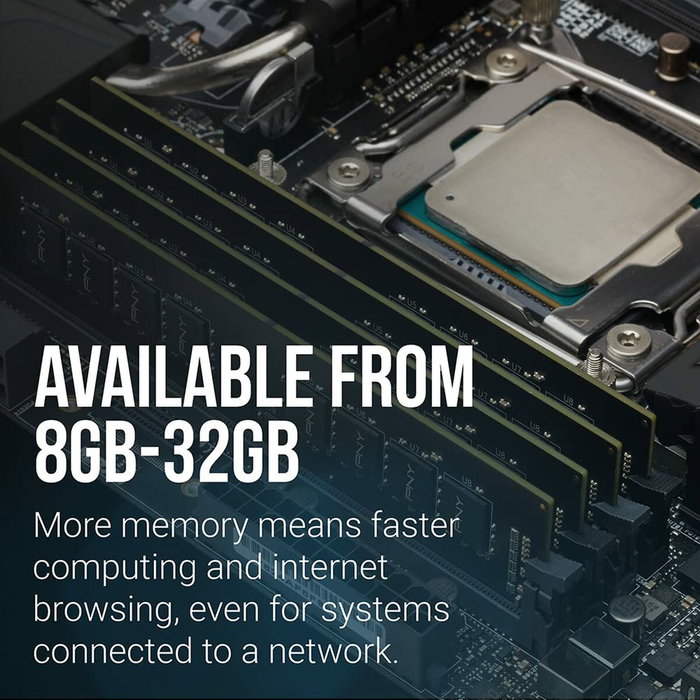 PNY MD8GSD43200-TB Módulo de Memoria RAM DDR4 8 GB 3200 MHz para PC/Servidor PNY MD8GSD43200-TB Módulo de Memoria RAM DDR4 8 GB 3200 MHz para PC/Servidor