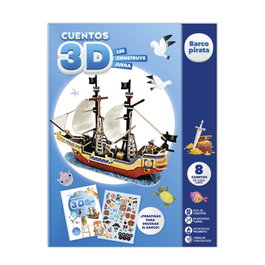 EDITORIAL IMAGILAND, CUENTOS PARA IMAGINAR Y CONSTRUIR 3D - BARCO PIRATA
