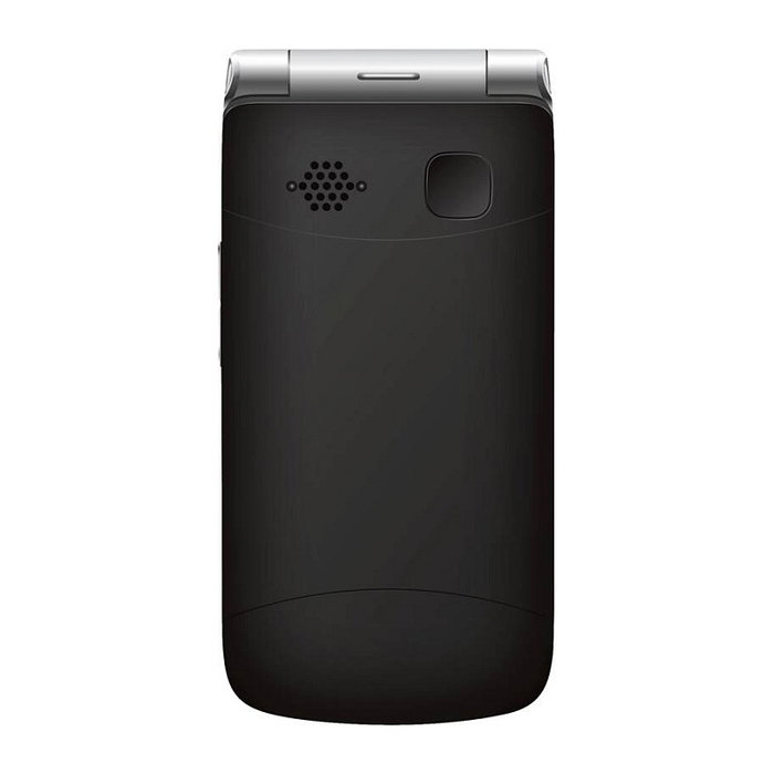 Beafon SL645 Móvil con tapa Negro, Plata