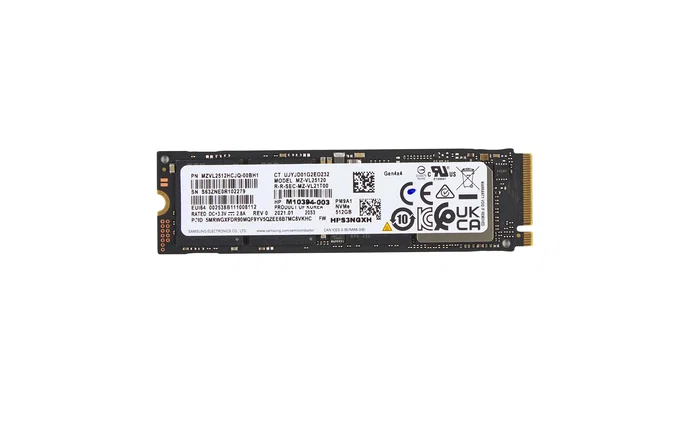 HP 512GB PCIe-4x4 NVMe M.2 SSD HP 512GB PCIe-4x4 NVMe M.2 SSD