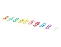 Liderpapel Clips de Colores Surtidos Nº 2, 28 mm
