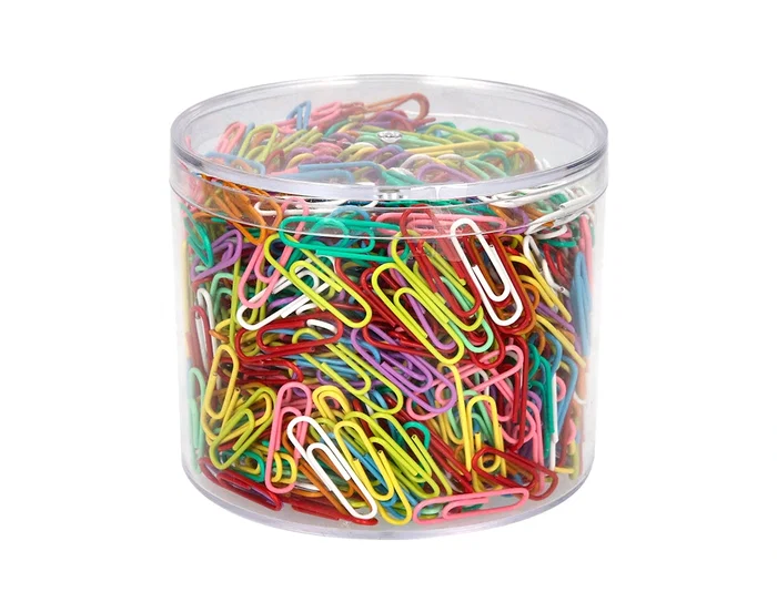 Liderpapel Clips de Colores Surtidos Nº 2, 28 mm