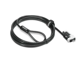Lenovo 4XE1F30278 Cable Antirrobo Kensington con Candado de Combinación, Negro, 1.8 m