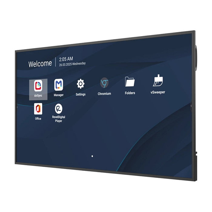 Viewsonic CDE6531-1C Pantalla de señalización digital 65 pulg 4K UHD Android 14 500 Nits 24/7