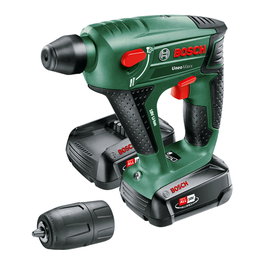 Bosch UNEO Maxx Martillo Perforador Inalámbrico 18V 2.5Ah – Negro y Verde