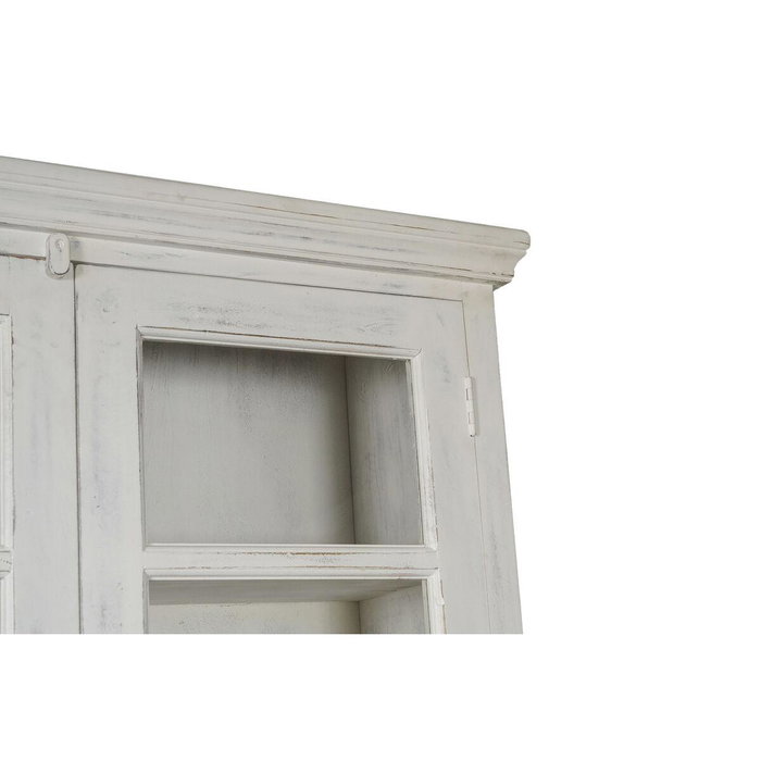 DKD Home Decor Vitrina Balines Mango Blanco 122 x 43 x 230 cm Decape
