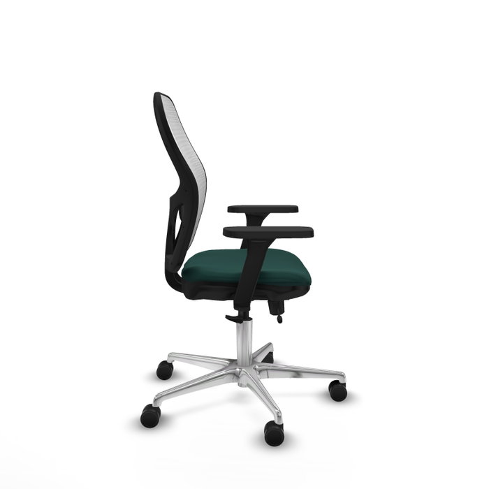 PIQUERAS Y CRESPO Silla de oficina Jorquera Verde botella y Blanco PIQUERAS Y CRESPO Silla de oficina Jorquera Verde botella y Blanco