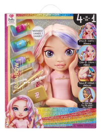 Mga Rainbow High Playset Styling Head 120889 Muñeca para Peinar con Accesorios de Peluquería y Maquillaje