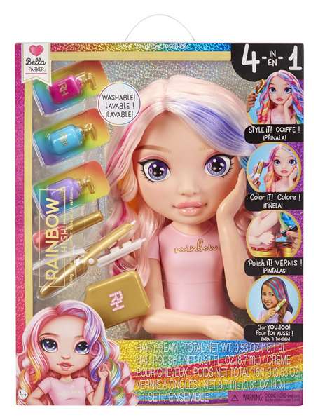 MGA Busto Rainbow High Estilismo con Accesorios 33 cm MGA Busto Rainbow High Estilismo con Accesorios 33 cm