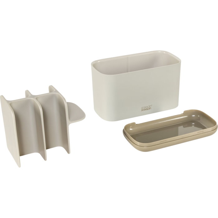 Joseph Joseph EasyStore Large Matt Ecru Toothbrush Holder