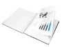 Liderpapel Carpeta Escaparate con Espiral, 20 Fundas, Negro Opaco, A5