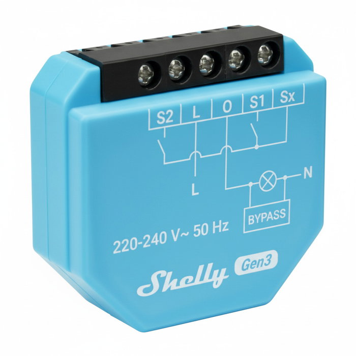 Shelly Relais 2L Gen3 WLAN BT