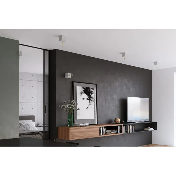 Lámpara de Techo "Abel" SOL-SL.0675 Madera Natural Cálida para Interiores