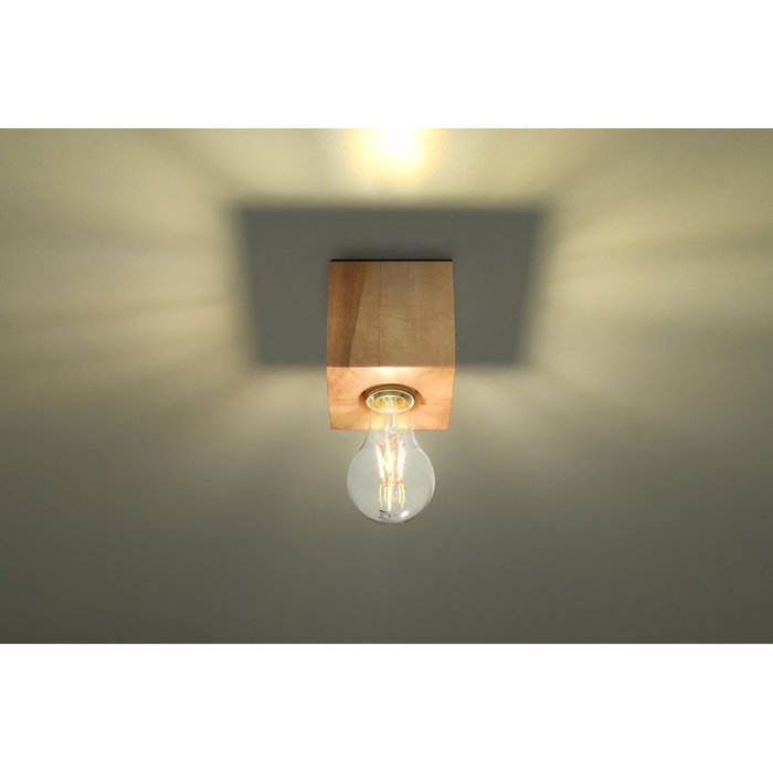 SOL Lámpara de Techo Abel Madera Natural [SOL-SL.0675]