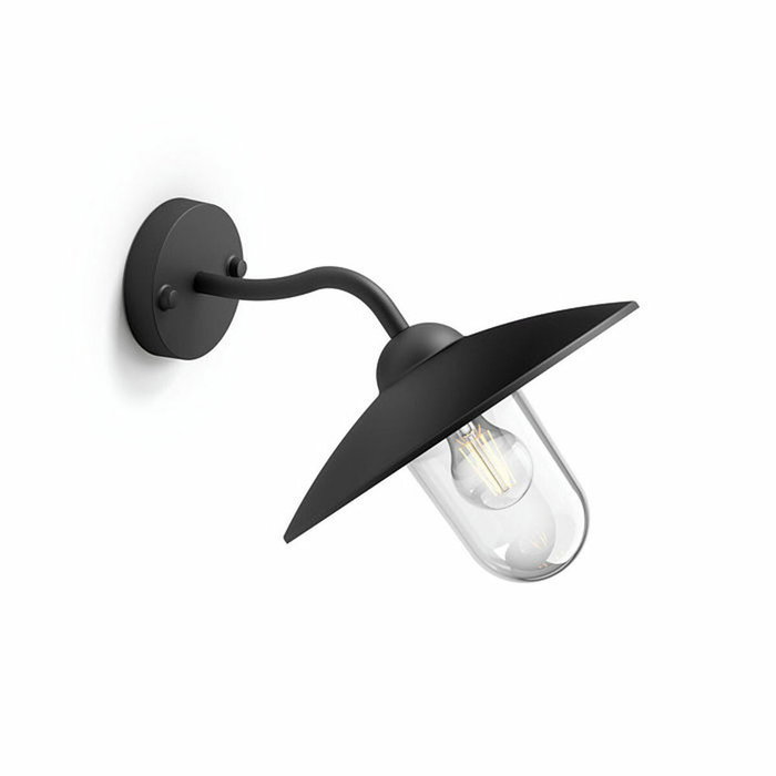 Philips HAMMOCK Aplique de pared descendente para exteriores Negro L30cm Philips HAMMOCK Aplique de pared descendente para exteriores Negro L30cm