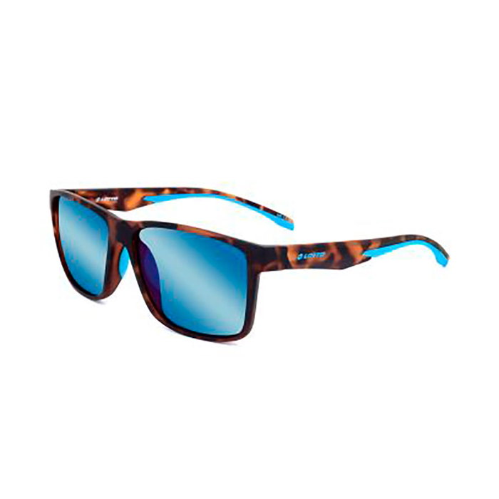 Lotto Gafas de Sol LS1007 TOR Unisex Rectangulares TR90 Flexibles con Lentes de 57mm Puente 15mm y Varillas 145mm