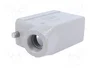 HARTING Carcasa para conectores HDC Han 16B entrada lateral M25