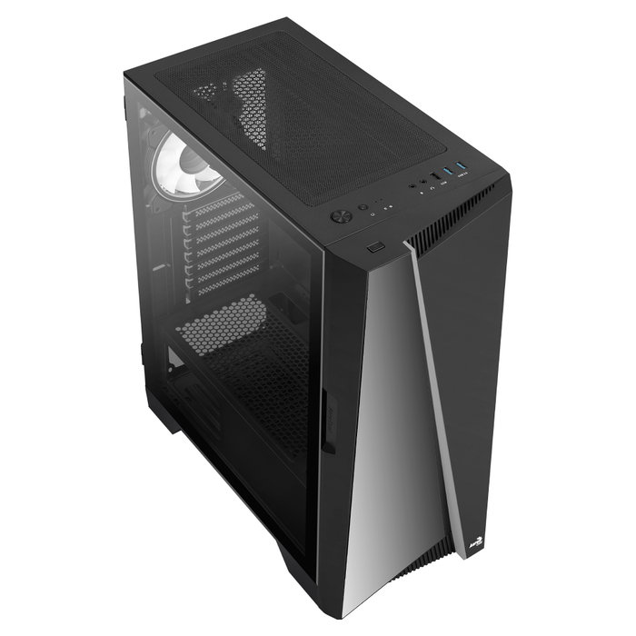Aerocool Mirage BK Midi Tower Negra con ARGB Aerocool Mirage BK Midi Tower Negra con ARGB