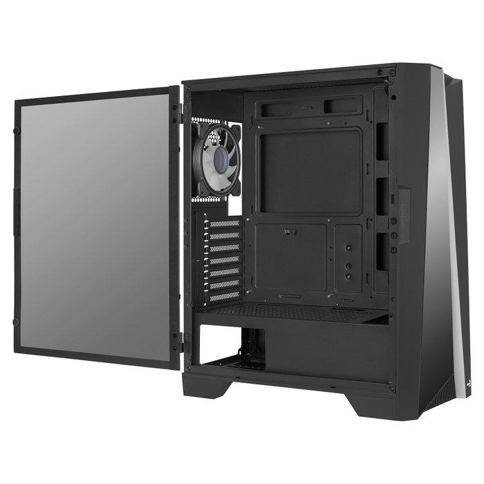 Aerocool Mirage BK Midi Tower Negra con ARGB Aerocool Mirage BK Midi Tower Negra con ARGB