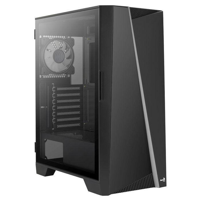 Aerocool Mirage BK Midi Tower Negra con ARGB Aerocool Mirage BK Midi Tower Negra con ARGB