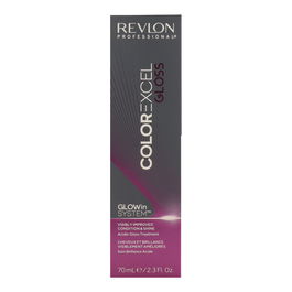 Revlon Color Excel Gloss 7.127 Rubio Medio Ceniza Irisado Deep Satin Coloración Tono sobre Tono Sin Amoníaco 70ml