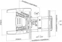 Equip Soporte de Pared Doble Brazo para TV 32-55 pulg. Negro