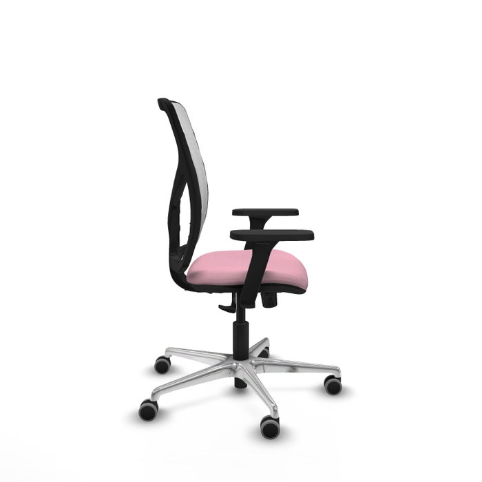 PIQUERAS Y CRESPO Silla de oficina Motilla Rosa con mecanismo Sincro PIQUERAS Y CRESPO Silla de oficina Motilla Rosa con mecanismo Sincro