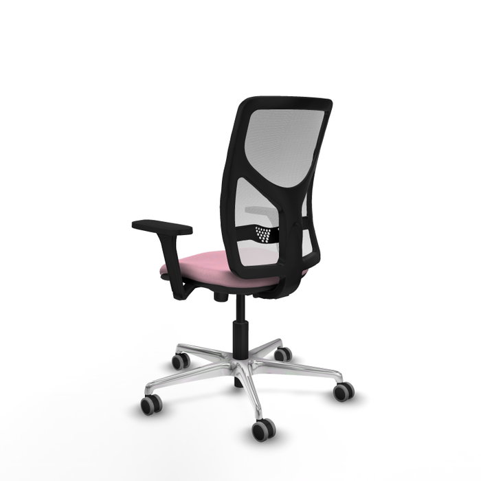 PIQUERAS Y CRESPO Silla de oficina Motilla Rosa con mecanismo Sincro PIQUERAS Y CRESPO Silla de oficina Motilla Rosa con mecanismo Sincro