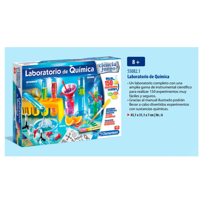 CLEMENTONI Laboratorio de Química CLEMENTONI Laboratorio de Química