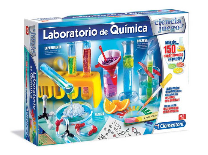 Clementoni Laboratorio De Quimica 55082 Experimentos Científicos Clementoni +8 Años Clementoni Laboratorio De Quimica 55082 Experimentos Científicos Clementoni +8 Años